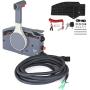 Outboard Remote Control Box Side Mount Push Open Outboard Motor,Boat Throttle Control for Yamaha Outboard Engine 703-48205-16-00