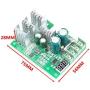 KNACRO 20A PWM DC Motor Governor Controller 30A Max DC 6-60V 12V 24V 36V 48V Brush DC Motor Controller Digital Display 0-100% Speed Regulation