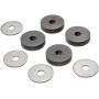 MotorGuide 8M4000873 Trolling Motor Mounting Kit — for Bow-Mount Brackets — Set of 4 Screws, Washers, Rubber Washers & Nuts