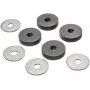 MotorGuide 8M4000873 Trolling Motor Mounting Kit — for Bow-Mount Brackets — Set of 4 Screws, Washers, Rubber Washers & Nuts