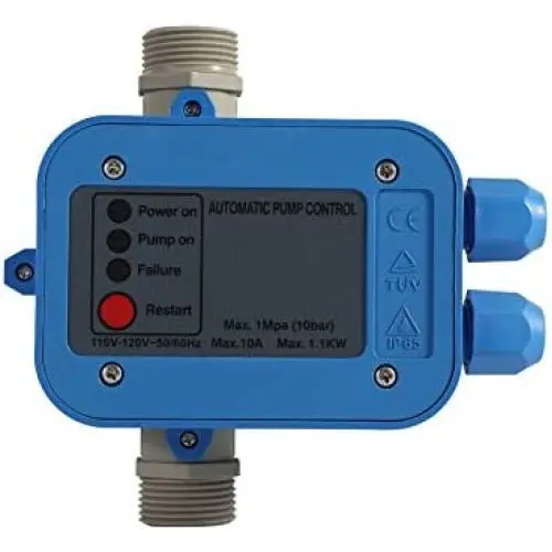 Commutateur Électronique Automatique 110V pour Contrôle de Pression Pompe à Eau Commutateur Électronique Automatique 110V pour Contrôle de Pression Pompe à Eau