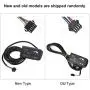 Panneau LCD Contrôleur d'Écran LED pour Vélo Électrique, Kit avec Moteur Sans Balais 810, Ebike, Câble à 5 Fils. Panneau LCD Contrôleur d'Écran LED pour Vélo Électrique, Kit avec Moteur Sans Balais 810, Ebike, Câble à 5 Fils.