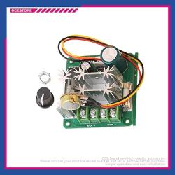 OCESTORE DC Motor Speed Controller PWM PLC CCMHCN Variable Speed Regulator Governor Switch with Speed Control Knob 6V-90V 15A