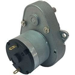 BEMONOC Micro Pear-shaped 12V DC Drive Gear Motor 6.5RPM with Gearbox for Vending Machine