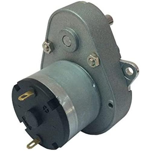BEMONOC Micro Pear-shaped 12V DC Drive Gear Motor 6.5RPM with Gearbox for Vending Machine