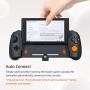 Mcbazel Switch/ Switch OLED Controller Grip for Handheld Mode, Ergonomic Handheld Controller for Switch/ Switch OLED with 6-Axis Gyro/ Dual Motor Vibration/ Support Mapping Button - Black