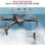 GoolRC KF107 RC Drone with Dual Camera, 4K HD 5G WiFi GPS Drone for Adults, Brushless Motor RC Quadcopter with Optical Flow Positioning, Headless Mode, Follow Me, Auto Return, Bag and 1 Battery