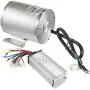 Kit Moteur DC Sans Balais 1800W 48V 4500tr/min avec Régulateur de Vitesse 32A et Poignée d'Accélération pour Karts, VTT, Scooters Électriques Kit Moteur DC Sans Balais 1800W 48V 4500tr/min avec Régulateur de Vitesse 32A et Poignée d'Accélération pour Karts, VTT, Scooters Électriques