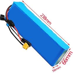 Grideto E-Bike Lithium Battery Pack 48V 25Ah 13S3P 18650 Li-ion Battery Waterproof Outdoor Battery for 250W-1000W Motors Built in 15A BMS Protection Board with Charger