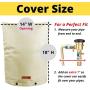 Redford Supply Co. Backflow Preventer Cover Insulated - Winter Pipe Insulation, Well Head Cover, Well Pump Cover, Water Well Pump Covers, Sprinkler Valve Cover Insulated (14