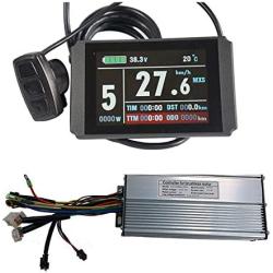 USA FreeShipping !High Power e Bike kit 52v 2000W Electric Bike Conversion kit with KT 40A Sine Wave Controller,KT LCD8H Color Display, 7 Speed flywheel