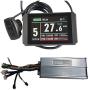 USA FreeShipping !High Power e Bike kit 52v 2000W Electric Bike Conversion kit with KT 40A Sine Wave Controller,KT LCD8H Color Display, 7 Speed flywheel
