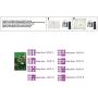 CE032 DC 5V 6V 9V 12V Motor Reversible Controller Time adjustable Delay Relay Switch 2A Drive current 5000s 0.1setp