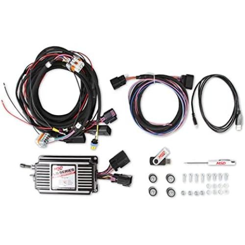 MSD Ignition 60143 Controller; LS Ignition; for Both 24x and 58x Crank Trigger Engines; Black;