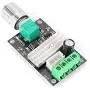 Qinlorgo DC Motor Speed Controller, Brushed PWM Motor Speed Controller DC 6V 12V 24V 3A PWM Motor Speed Control Reversible Controller Regulator with Switch