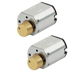 tatoko N20 DC Vibration Motor 3V 8000RPM Powerful Small Electric Motor Micro Vibrating Motor 2PCS