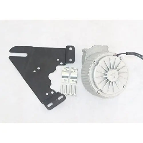 L-faster 24V36V 450W Electric Brush Motor Electric Bike Aluminium DC Motor MY1018 Electric Bicycle Conversion Kit Motor