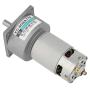 DC 12V/24V 35W Micro-Reduction Gear Motor Metal Gear Motor Speed Adjustable CW/CCW Suitable for Office, Home Automation, Production Renovation, Safety Equipment(12v30 Turn)