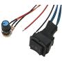 Abovehill DC Motor Speed Controller,9-60V PWM DC Motor Speed Controller Switch 20A,Forward-Brake-Reverse Switch Adjustable Potentiometer