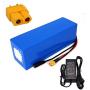 Wnicek 36V 12Ah 10S 4P E-Bike Lithium Battery Pack for 750W 500W 350W 250W 200W Motor for Electric Tricycles Electric Tools Power Wheelchairs Electric Scooters with Charger
