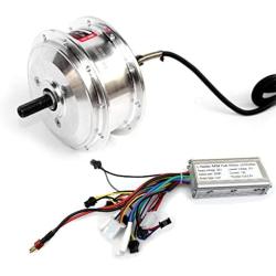 L-faster 24V36V Electric Bike Brushless Gear Motor with Controller 83mm Width High-Speed Hub Motor Light Bicycle Spoke Motor Control Unit
