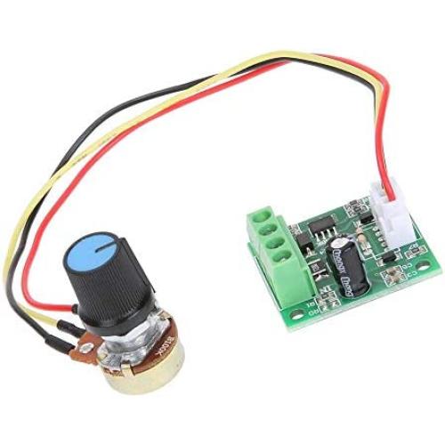 Stayhome 1pcs New DC 1.8V 3V 5V 6V 12V 2A Low Voltage Motor Speed Controller PWM with Adjust Switch 1803BW
