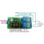 Eletechsup DC 5V 2 Channel 9 Function Delay Timer Relay Module Controller Motor Reverse Cycle Loop Timers Interlock Latch Switch Board LED (4)