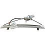 MILLION PARTS Rear Left Side Power Window Regulator with Motor Compatible with 2001 2002 2003 2004 2005 2006 Acura MDX Base/Touring Sport Utility 4-Door 3.5L V6