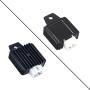 Ignition Coil Solenoid Relay 4-Pin Voltage Regulator 5-Pin CDI Box Spark Plug Kit Compatible with 50cc 70cc 90cc 110cc 125cc ATV Go Kart Dirt Bike Pit Bike TaoTao Roketa Moped Scooter