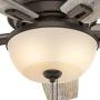 Hunter Donegan Indoor Ceiling Fan with LED Light and Pull Chain Control, 52