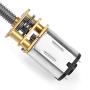Gear Motor DC Gear Motor DC 6/12V N20 Gear Box Reduction Motor with Long Output Shaft M4 x 100mm(6V 300RPM)