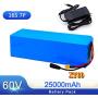 Wnicek 60V 20AH E-Bike Battery 60V 25000mAh Lithium-ion Battery Pack with Charger Fit for 1500W 1200W 1000W 750W 500W 350W 250W E-Bike Motorcycles Tricycles Motor