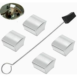 For Timing Chain Locking Wedge Tool and 4 Pieces Cam Phaser Lock Out Kit Noise Repair for Ford 5.4L 4.6L 2006-2010 Explorer 5.4L 3V V8 2004-2012 F-Series