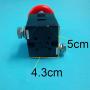 ED125B-1 125A Emergency Stop Switch Red Mushroom Head Push Button Switches Replacing for Albright Stacker Forklift Electric Motorcar Pallet Trucks (ED125B-1 (125A, 48V))
