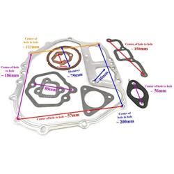 ITACO Gasket Set Kit w Head Gasket 714870-92600 for Yanmar L70 Chinese Diesel 178F 178FA 6HP Motor Engine