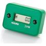 Nine-Rong Digital LCD Inductive Hour Meter Hourmeter Waterproof for Marine Boat SnowBlower Inverter Generator Motorcycle ATV Lawn Mower and Small Gas Engine(Black)