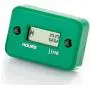 Nine-Rong Digital LCD Inductive Hour Meter Hourmeter Waterproof for Marine Boat SnowBlower Inverter Generator Motorcycle ATV Lawn Mower and Small Gas Engine(Black)