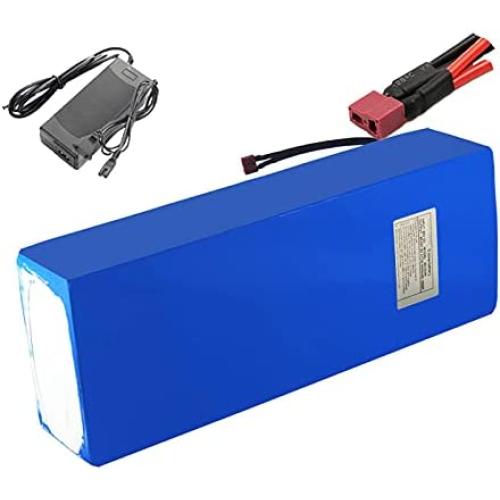 Wnicek 60V 30AH E-Bike Lithium Battery Pack High-Capacity Waterproof Lithium Battery Suitable for 500W 750W 1000W 1200W 1500W 1800W 2000W Scooter Electric Motorcycles Motor with Charger