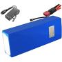Wnicek 60V 30AH E-Bike Lithium Battery Pack High-Capacity Waterproof Lithium Battery Suitable for 500W 750W 1000W 1200W 1500W 1800W 2000W Scooter Electric Motorcycles Motor with Charger