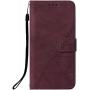 LEMAXELERS Wallet Case for Motor G Power 2022, Motor G Power 2022 Case Magnetic PU Leather Flip Case with Card Holders Kickstand Case Shockproof Protection Case for Motorola G Power 2022 Wine Red YB2