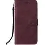 LEMAXELERS Wallet Case for Motor G Power 2022, Motor G Power 2022 Case Magnetic PU Leather Flip Case with Card Holders Kickstand Case Shockproof Protection Case for Motorola G Power 2022 Wine Red YB2