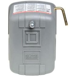 Square D - FSG2J24M4CP 40-60 PSI Pumptrol Water Pressure Switch with Low Pressure Cut-Off