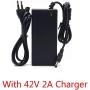Wnicek 36V E-Bike Battery Pack 8Ah E-Bike Lithium-Ion Battery Pack with 42V Charger Electric Bike Scooter Battery for 200W 350W 500W Electric Bicycles Motor
