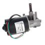 Fielect DC 12V 42RPM Reversible Worm Geared Motor High Torque Electric Gear Motor Turbine Worm Gear Box Reduction Motor, Left Shaft GW7085