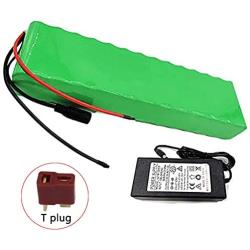 Jieoto 24V 15Ah E-Bike Battery Pack 7S 5P 15000mAh Lithium Battery Scope for 200W 350W Motor for MTB Bike Model Aircraft Electric Scooters Electric Tools with BMS + Charger