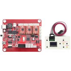 RATTMMOTOR GRBL Controller Kit 3 Axis USB CNC Controller Board Control Card+GRBL Offline Controller CNC Router Offline Control Module for CNC Router Engraver Milling Machine