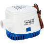 Sanuke Automatic Bilge Pump 12V 1100GPH Submersible Bilge Water Pump with Float Switch Auto Electric Motor Boat Accessories