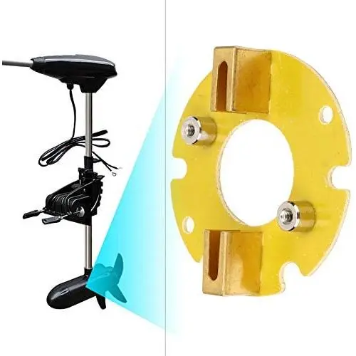 Keenso Carbon Brush Base, Boat Electric Propeller Carbon Brush Base Holder Spring Replacement Marine Motor Accessory