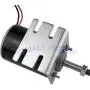 CHANCS CH-3420 Permanent Magnet 12v/24V DC Motor 30W CW/CCW Reversible Electric Gear Motor High Speed DC Adjustable-speed Motor Mounting Bracke Fixed Seat Holder for DIY Generator(24v 7000RPM)