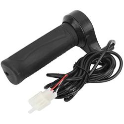 Alomejor 24V 500W Electric Scooter Brushed Speed Controller with Long Wire Throttle Grip Motor Controller Set for Electric Bike Scooter Tricycles